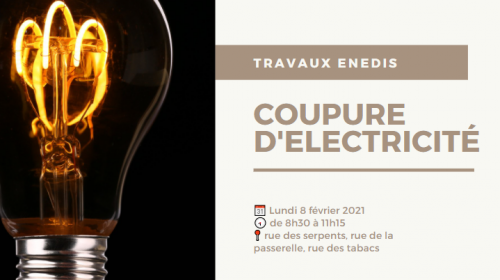 Coupure d'électricité