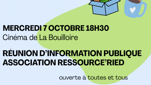 Réunion d'information publique : association Ressource'Ried