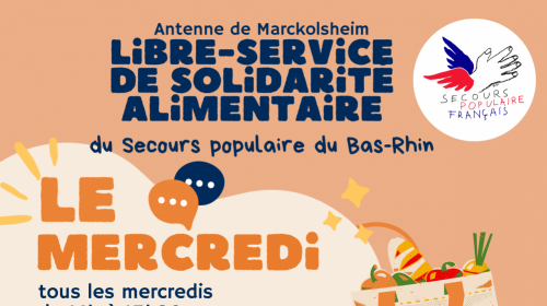 Libre service alimentaire - Secours Populaire