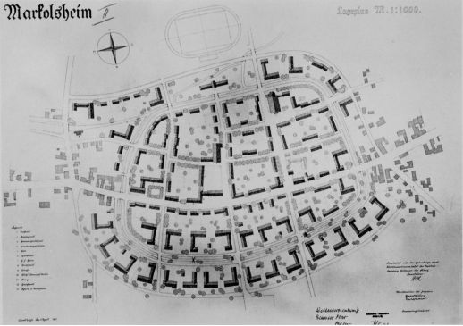 Plan urbanistique des Nazis pour la reconstruction du centre-ville Plan urbanistique des Nazis pour la reconstruction du centre-ville