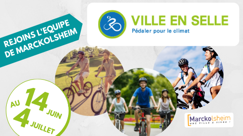 La ville de Marckolsheim participe au challenge ville en selle