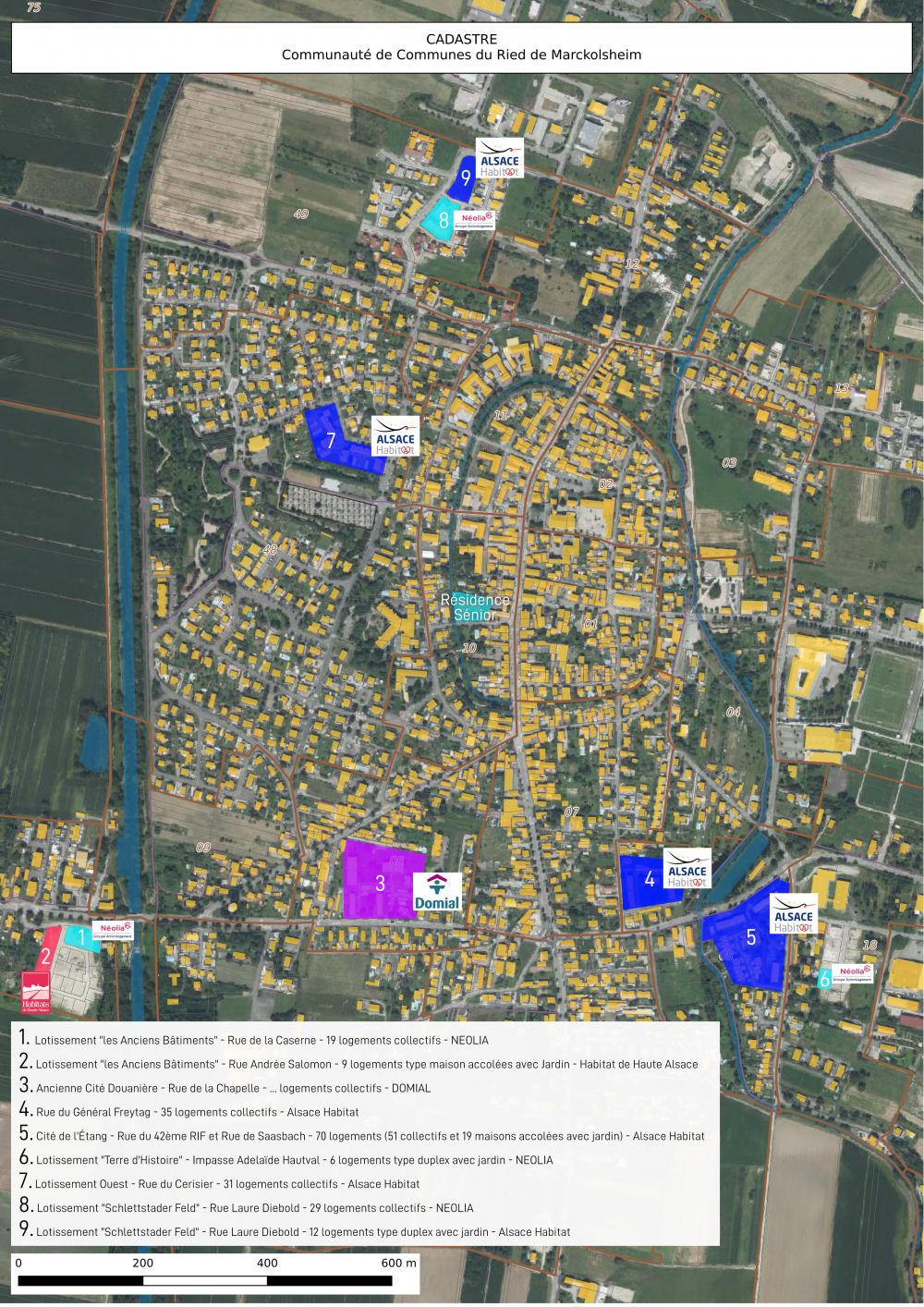 plan - logement sociaux MARCKO plan - logement sociaux MARCKO