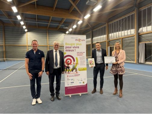 Labelisation Prescri'mouv TC Marckolsheim